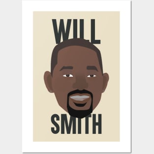 Will Smith Head Posters and Art